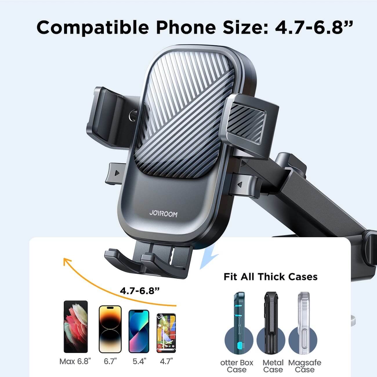 Joyroom Universal Βάση Αυτοκινήτου για το Ταμπλό - Black - JR - OK6