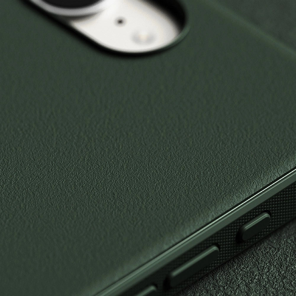 Ringke iPhone 16e Onyx MagSafe Θήκη Σιλικόνης με MagSafe - Dark Green