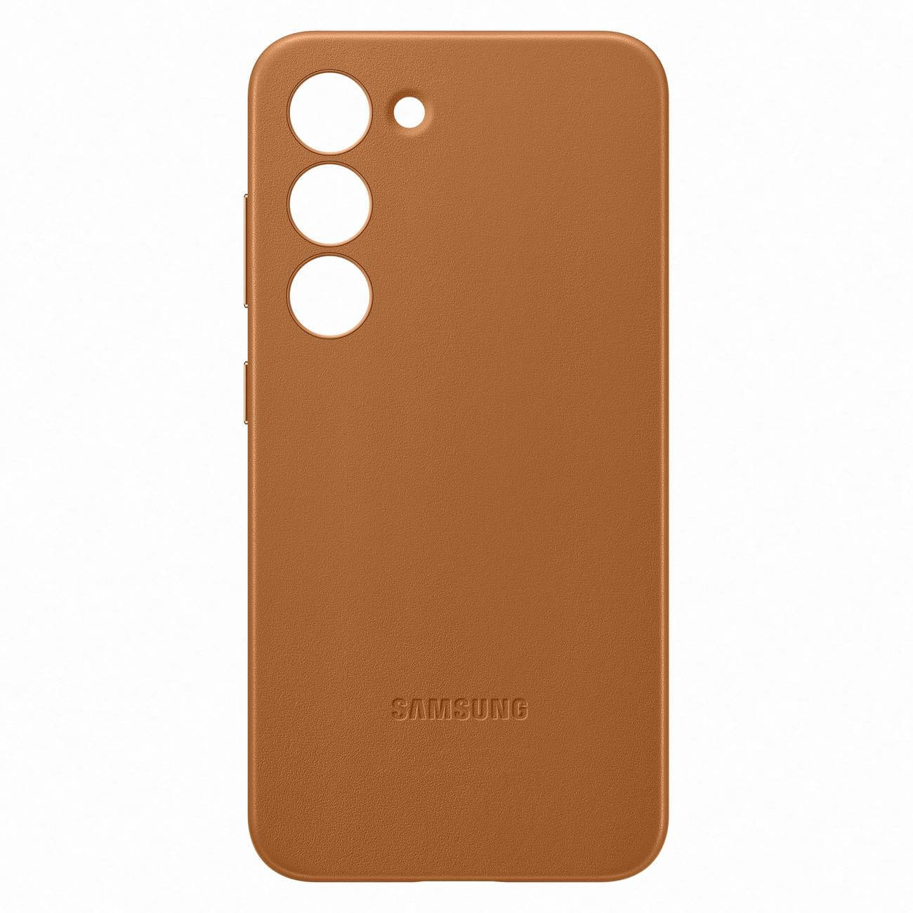 Samsung Genuine Leather Cover Samsung Galaxy S23 Θήκη από Γνήσιο Δέρμα - Camel - EF - VS911LAEGWW