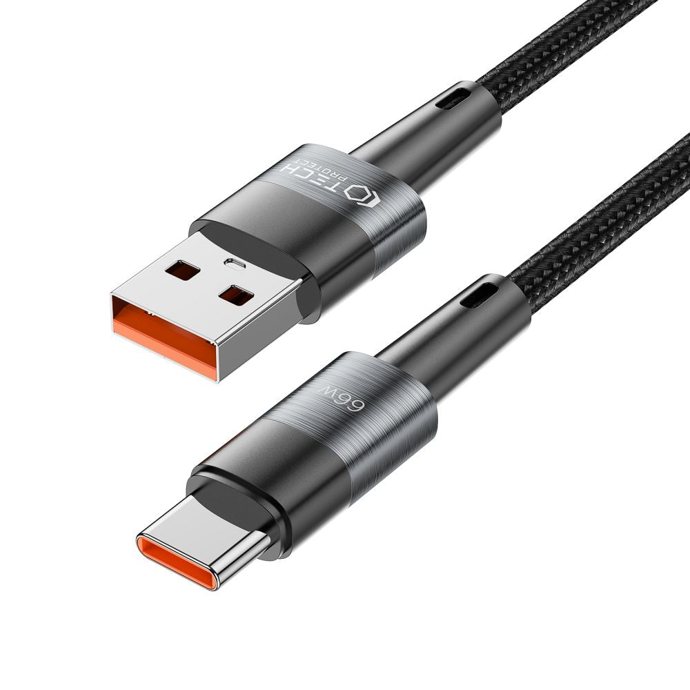 Tech - Protect UltraBoost 66W 6A - Καλώδιο Δεδομένων και Φόρτισης USB to Type - C - 3m - Grey
