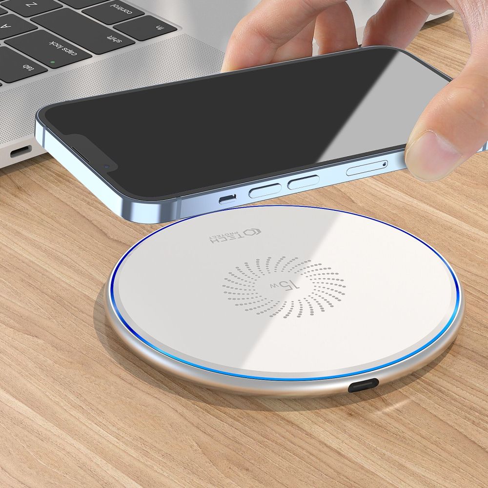 Tech - Protect C1 Ασύρματος Φορτιστής 15W - White