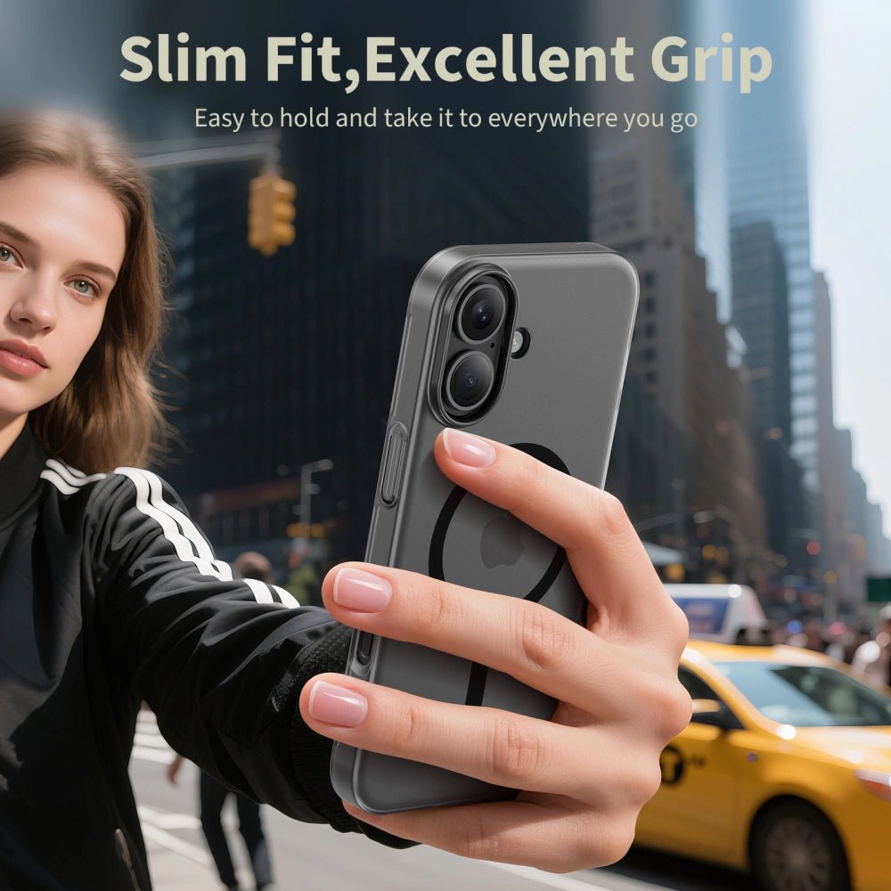 Tech - Protect iPhone 17 MagSlim - Σκληρή Θήκη με MagSafe - Matte / Black