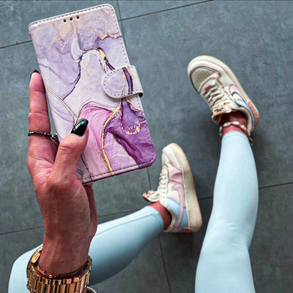 Tech - Protect Samsung Galaxy A55 5G Θήκη Πορτοφόλι Stand από Δερματίνη - Marble