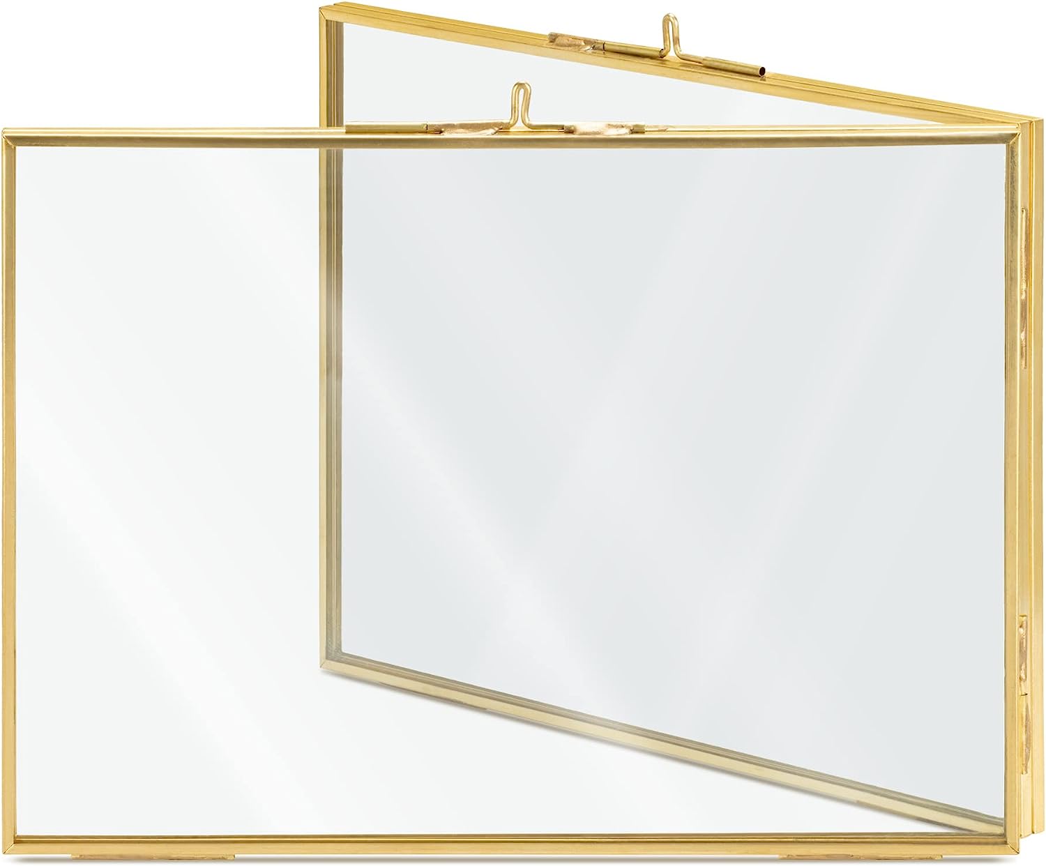 Navaris Αναδιπλούμενη Κορνίζα Διπλής Όψης για Φωτογραφίες - Gold - 54486.4