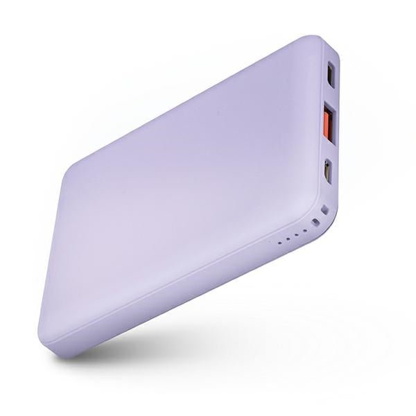 Uniq Fuele Mini PowerBank 8000mAh 18W με Καλώδιο UBS to Type - C - Lavender