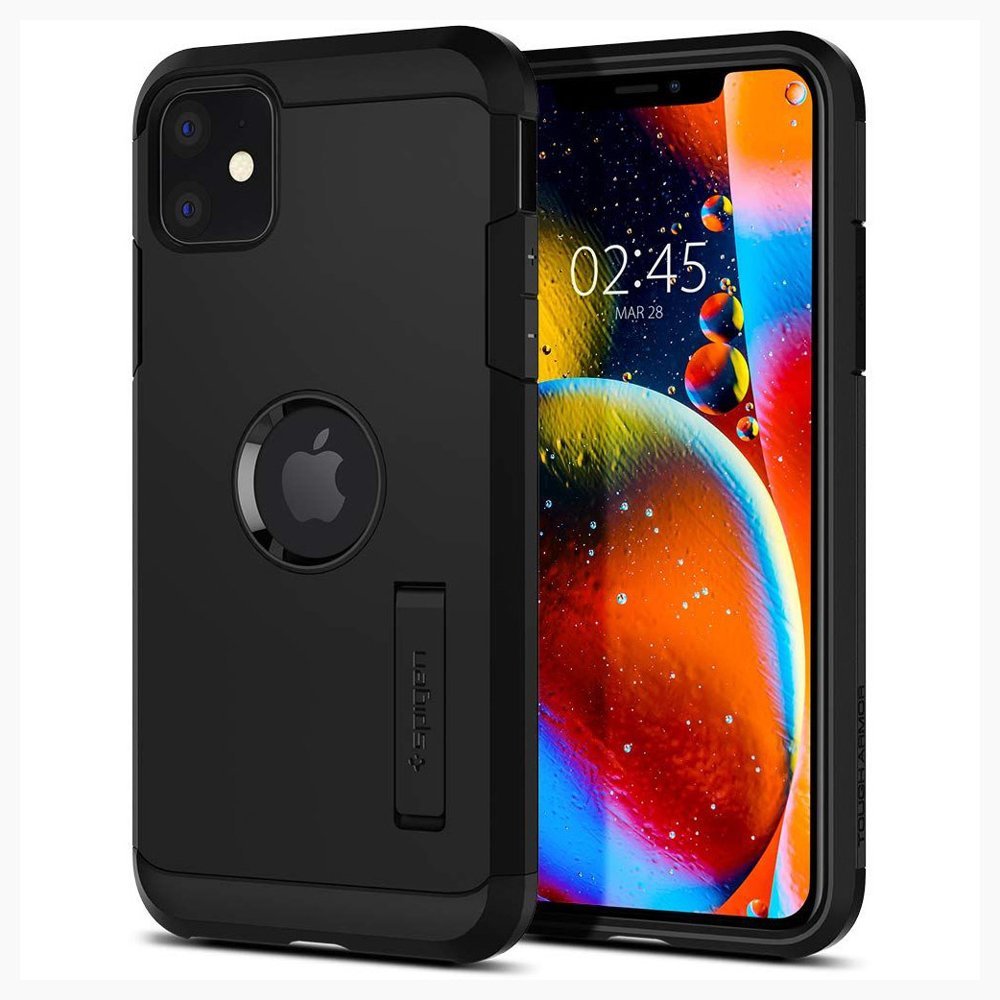 Spigen iPhone 11 Tough Armor Σκληρή Θήκη - Black