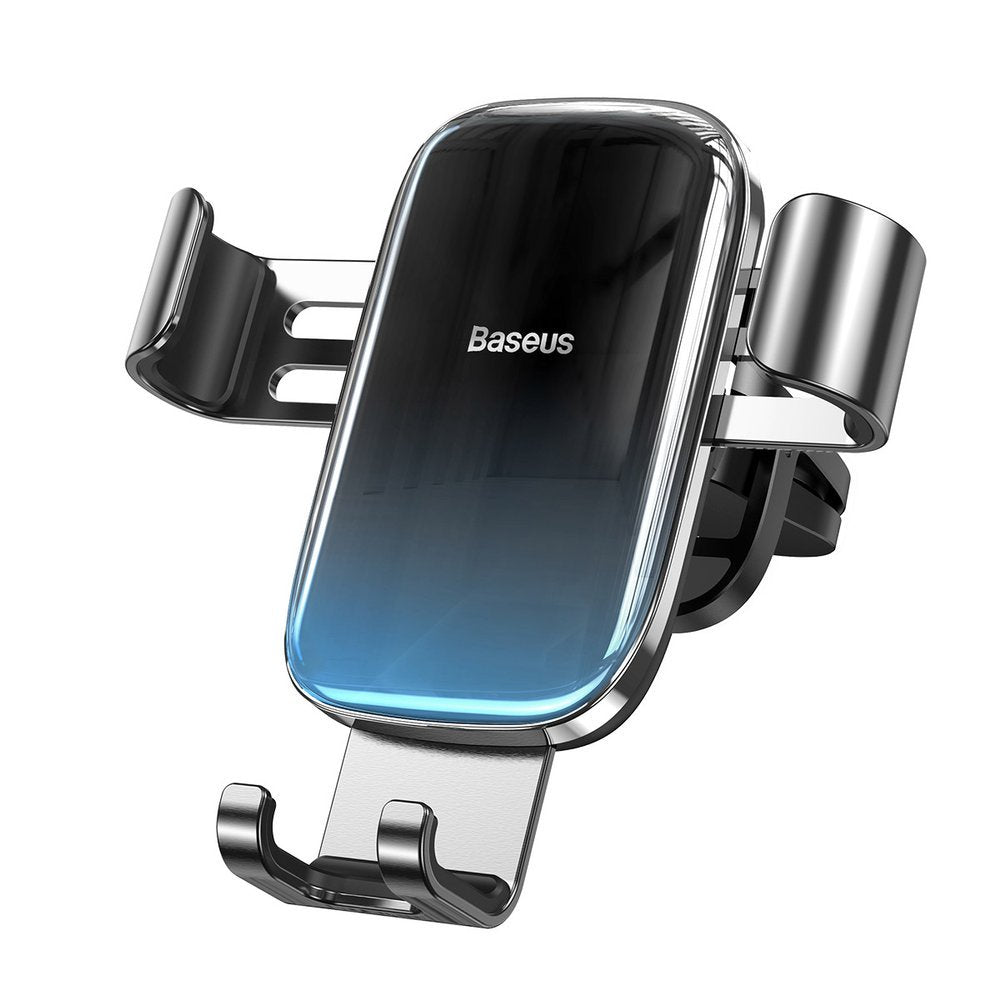Baseus Glaze Gravity Car Air Vent Mobile Holder - Universal Βάση Αυτοκινήτου Αεραγωγού - Black - SUYL - LG01