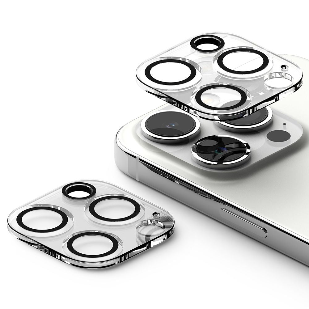 Ringke iPhone 15 Pro Camera Protector Αντιχαρακτικό Γυαλί για την Κάμερα - 2 Τεμάχια - Διάφανο