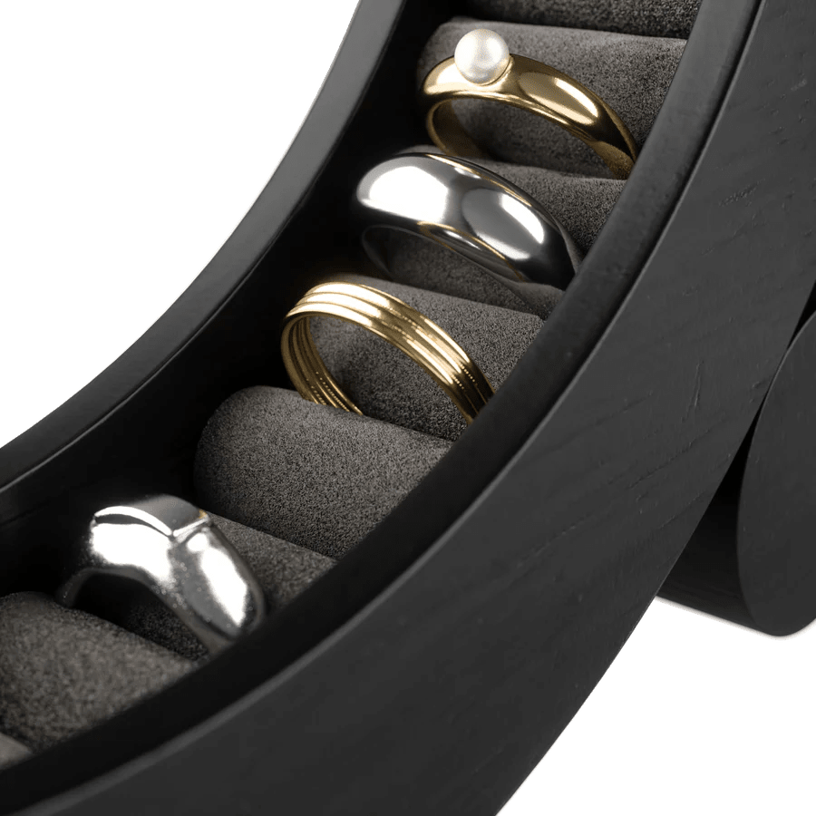 Umbra Ferris Ξύλινη Βάση Αποθήκευσης Κοσμημάτων - Black