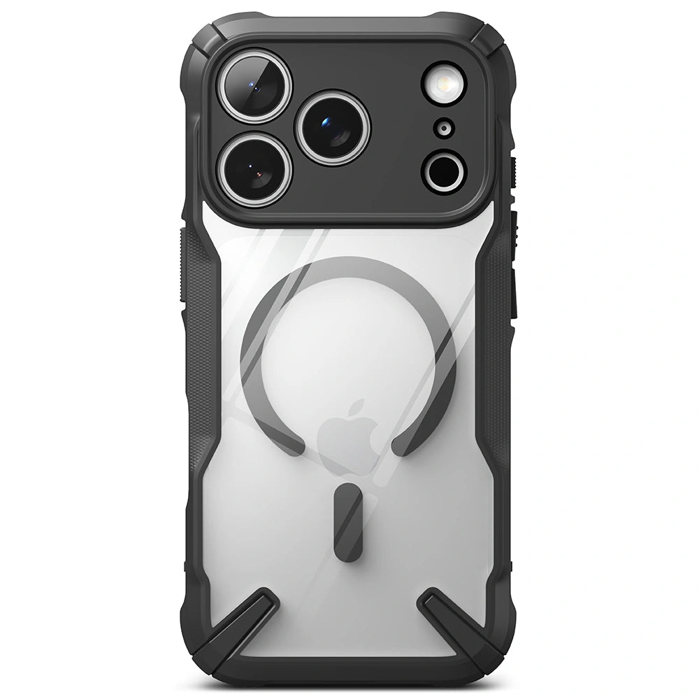 Ringke iPhone 17 Pro - Fusion X Magnetic MagSafe - Σκληρή Θήκη με Πλαίσιο Σιλικόνης και MagSafe - Black