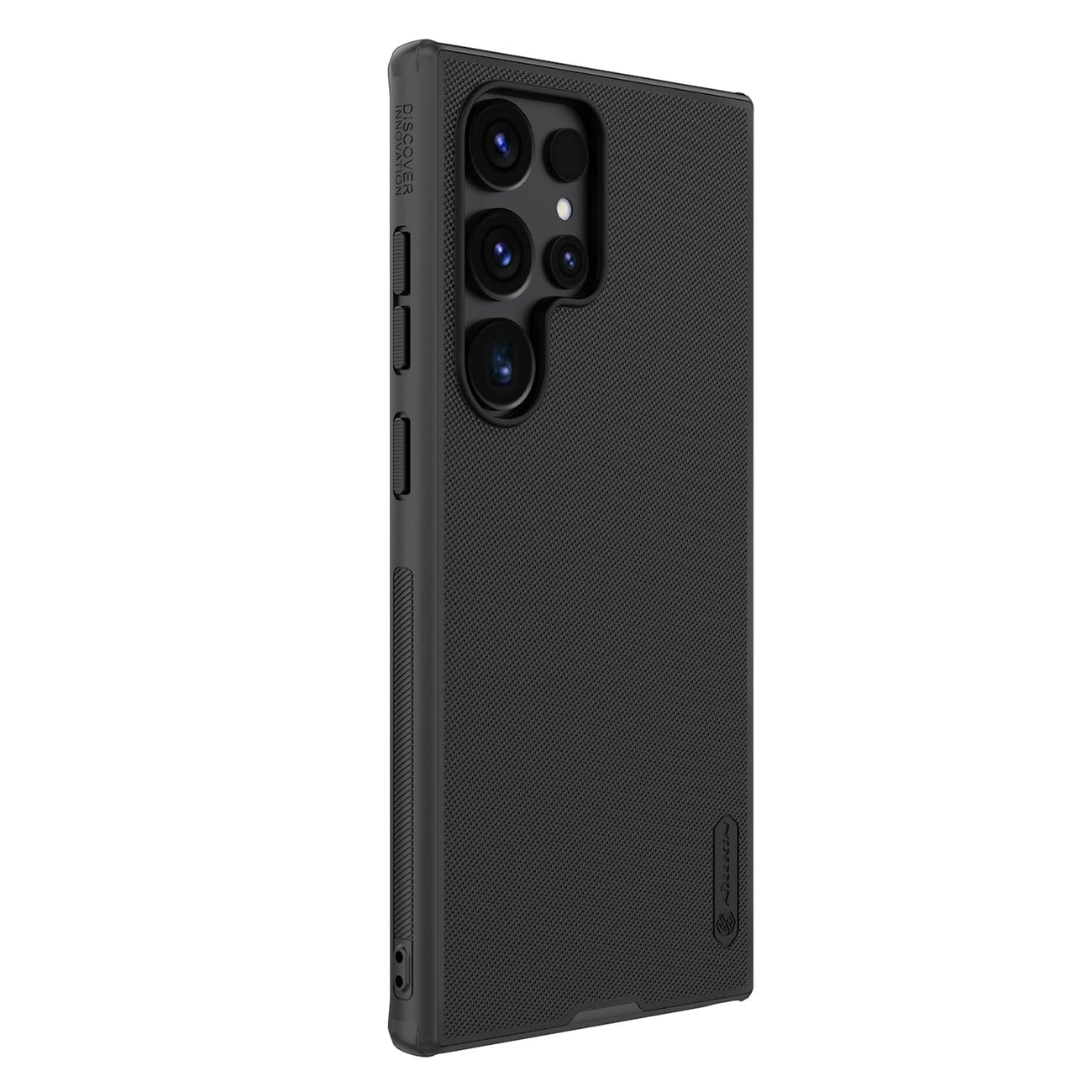 Nillkin Samsung Galaxy S24 Ultra Super Frosted Shield Pro Σκληρή Θήκη με Πλαίσιο Σιλικόνης - Black
