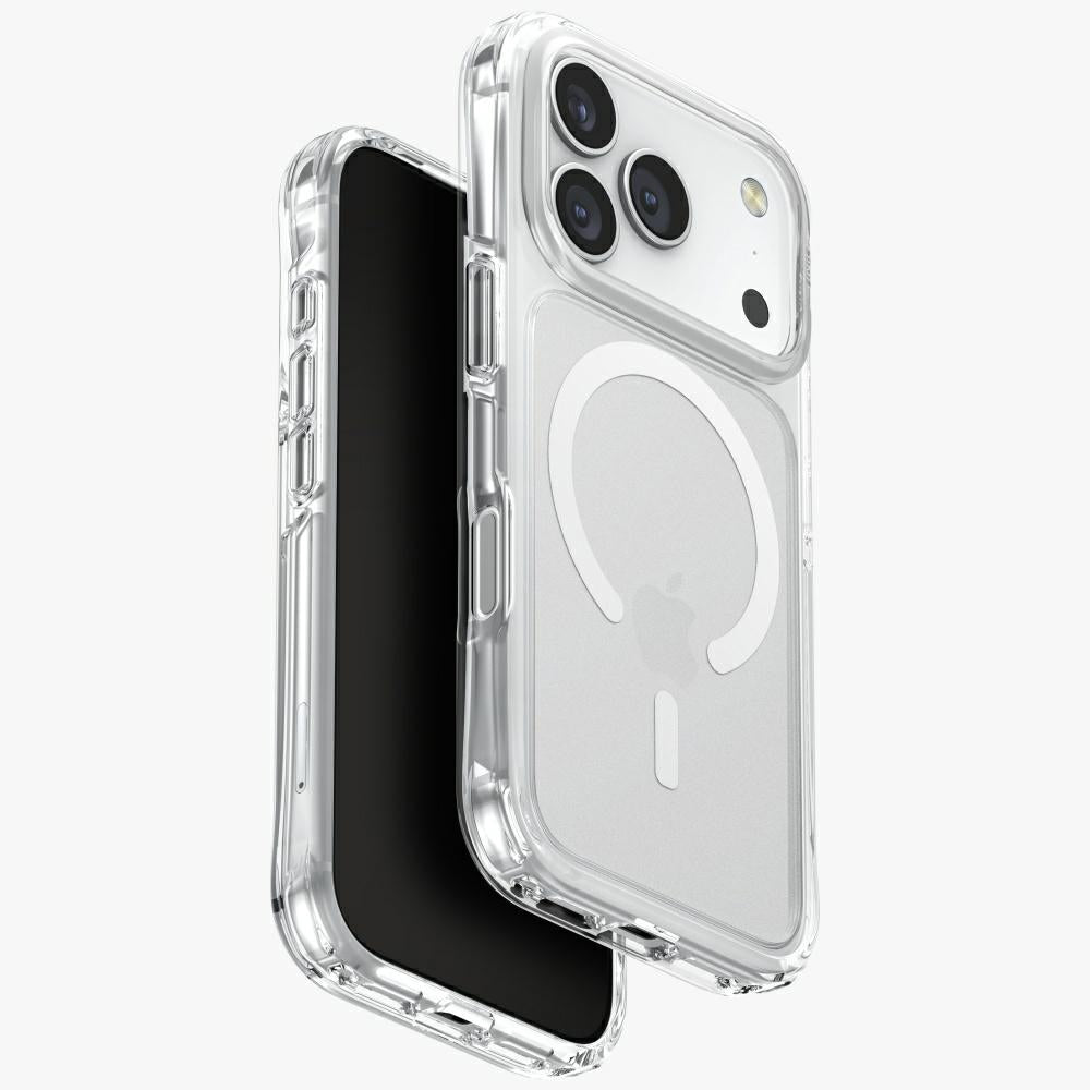 Uniq iPhone 17 Pro - LifePro Xtreme Magclick - Σκληρή Θήκη με Πλαίσιο Σιλικόνης και MagSafe - Clear