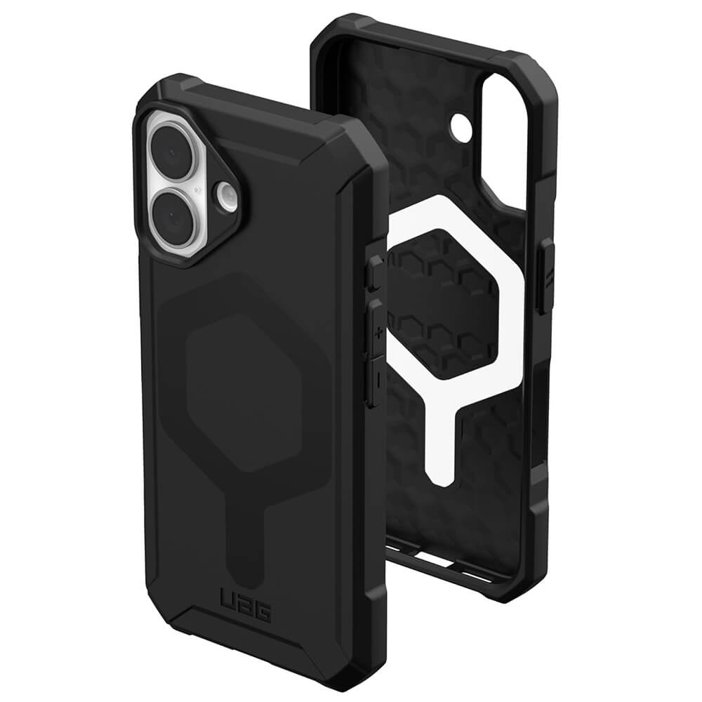 UAG iPhone 16 Essential Armor MagSafe Θήκη Σιλικόνης TPU με MagSafe - Black