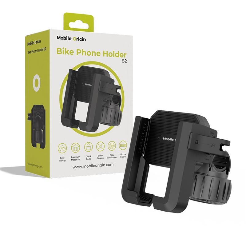 Mobile Origin Universal Βάση Κινητού για Ποδήλατο B2 - Black