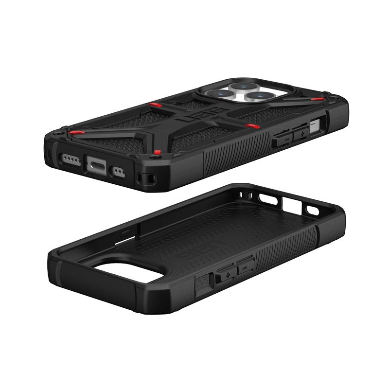 UAG iPhone 15 Pro Monarch Kevlar Series Σκληρή Θήκη - Kevlar Black