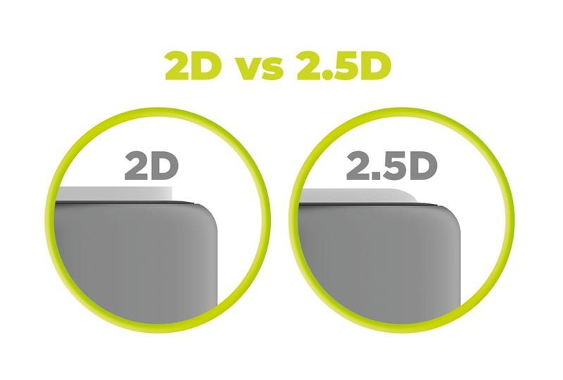 Mobile Origin iPhone 16 Screen Guard Full Glue 9H Αντιχαρακτικό Γυαλί Οθόνης με Κιτ Εγκατάστασης - 2 Τεμάχια - Black