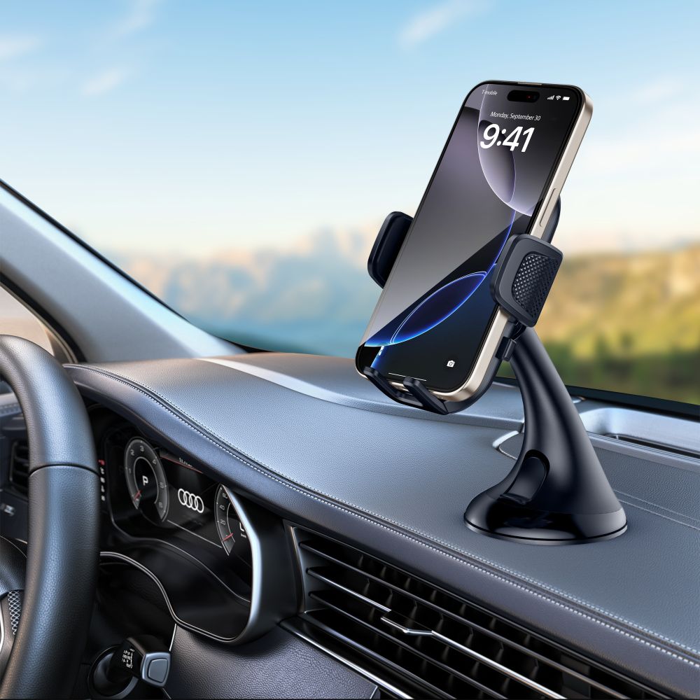 Tech - Protect V8 Universal Βάση για το Ταμπλό και τον Αεραγωγό του Αυτοκινήτου - Black