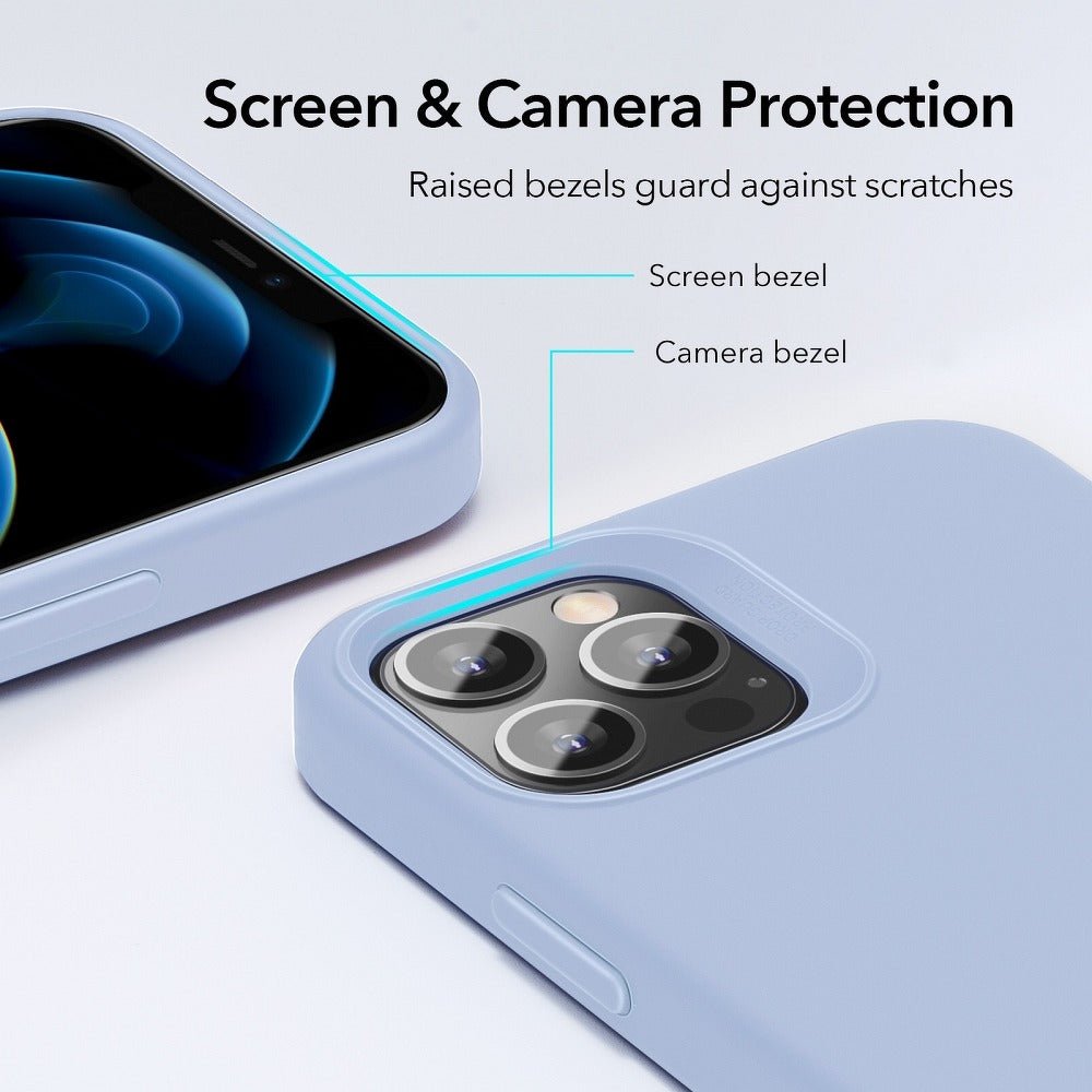 ESR iPhone 12 Pro Max Cloud Θήκη από Σιλικόνη - Purple