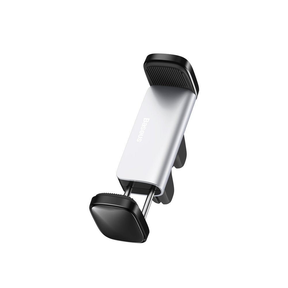 Baseus Steel Cannon Car Air Vent Mobile Holder - Universal Βάση Αυτοκινήτου Αεραγωγού - Silver - SUGP - 0S