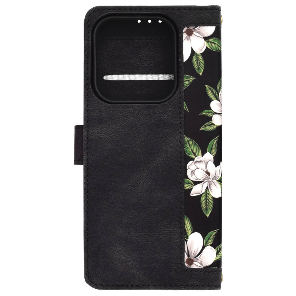 Techsuit Xiaomi Redmi Note 14 5G - FlipCraft - Θήκη Πορτοφόλι από Δερματίνη - Flowers of the Dawn