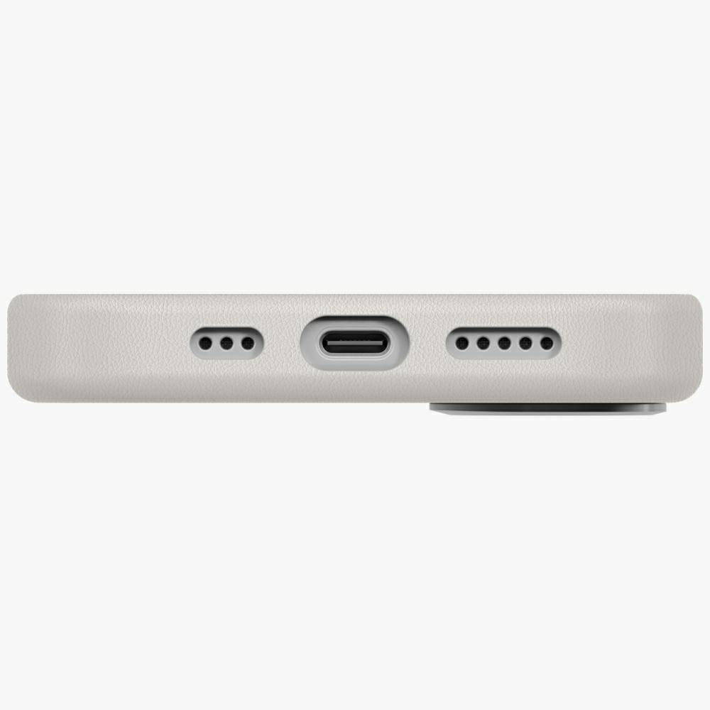Uniq iPhone 17 - Lyden MagClick - Σκληρή Θήκη με Επένδυση Συνθετικού Δέρματος και MagSafe - Clay