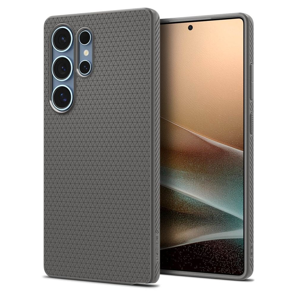 Spigen Samsung Galaxy S25 Ultra Liquid Air Θήκη Σιλικόνης - Marble Grey