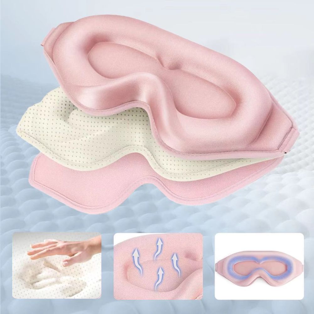 Tech - Protect Eyeshade Sleep Mask - Μάσκα Ύπνου / Ταξιδιού - Baby Pink