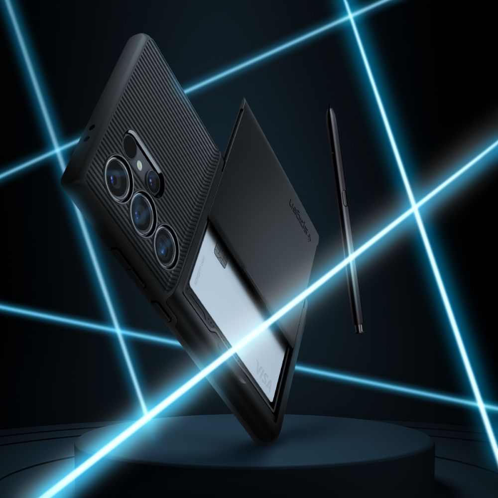 Spigen Samsung Galaxy S24 Ultra Slim Armor CS Σκληρή Θήκη - Black