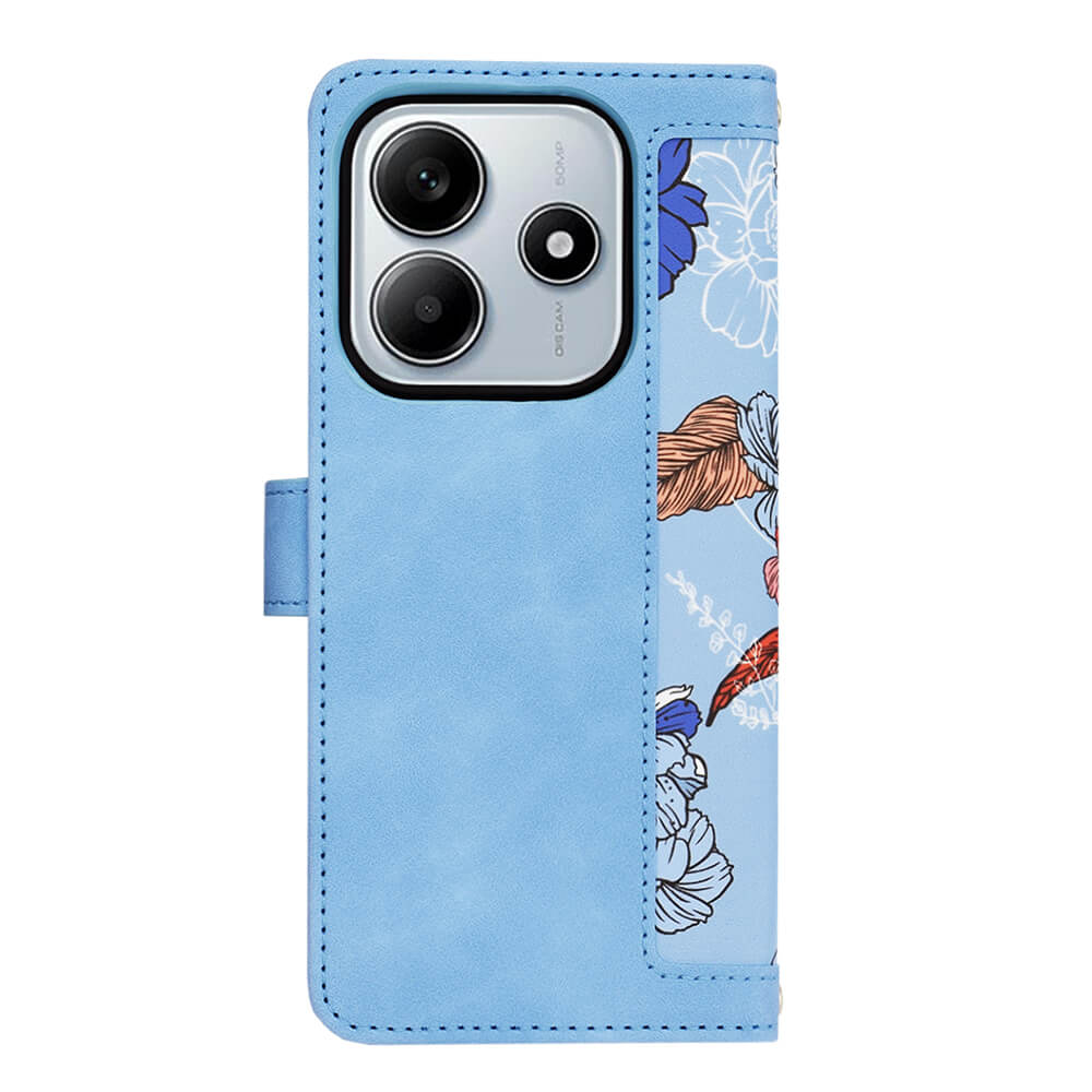 Techsuit Xiaomi Redmi Note 14 5G - FlipCraft - Θήκη Πορτοφόλι από Δερματίνη - Vibrant Blue