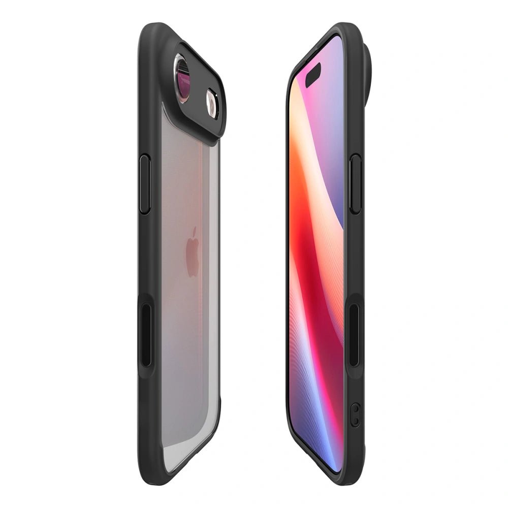 Spigen iPhone Air - Ultra Hybrid - Σκληρή Θήκη με Πλαίσιο Σιλικόνης - Matte Black