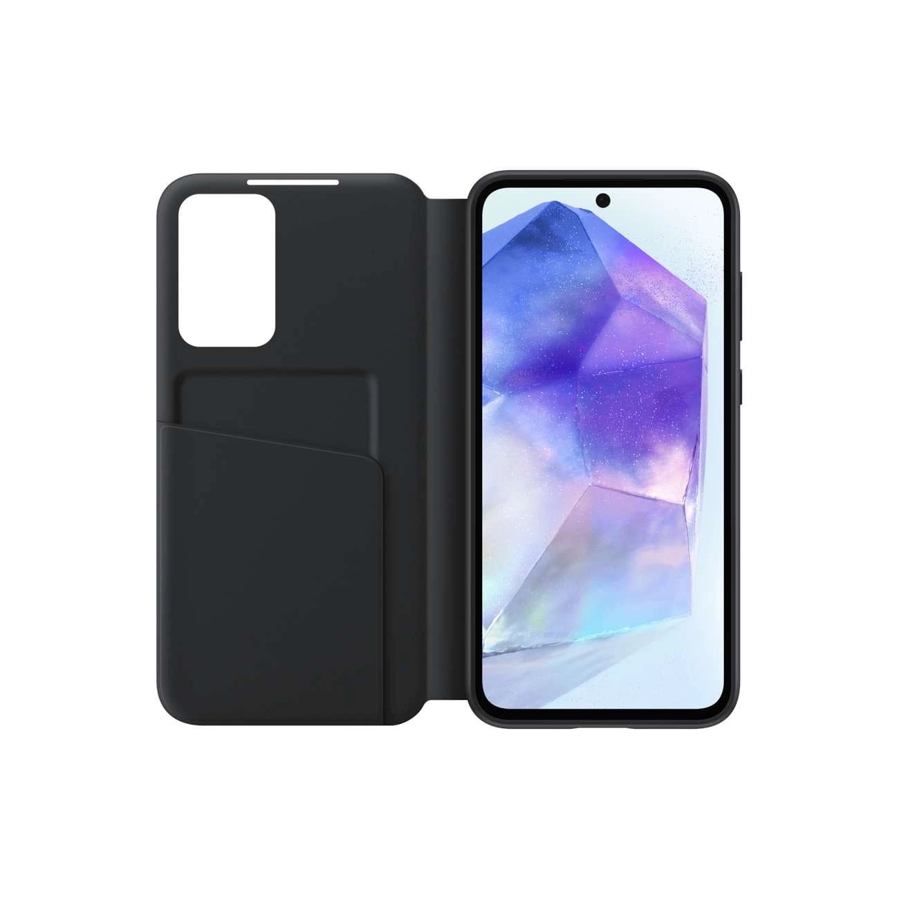 Samsung Smart View Cover Samsung Galaxy A55 5G Θήκη Πορτοφόλι - Black - EF - ZA556CBEGWW