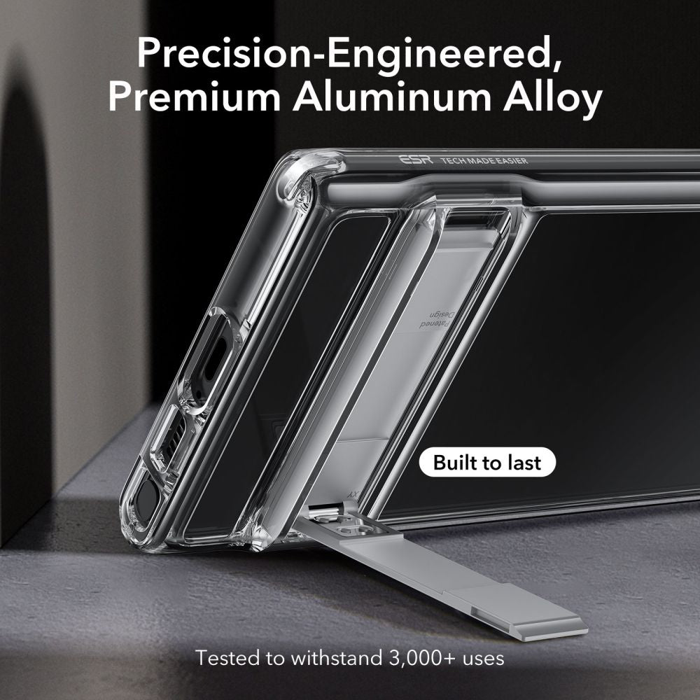 ESR Samsung Galaxy S23 Ultra - Air Shield Boost Σκληρή Θήκη με Πλαίσιο Σιλικόνης και Stand - Διάφανη