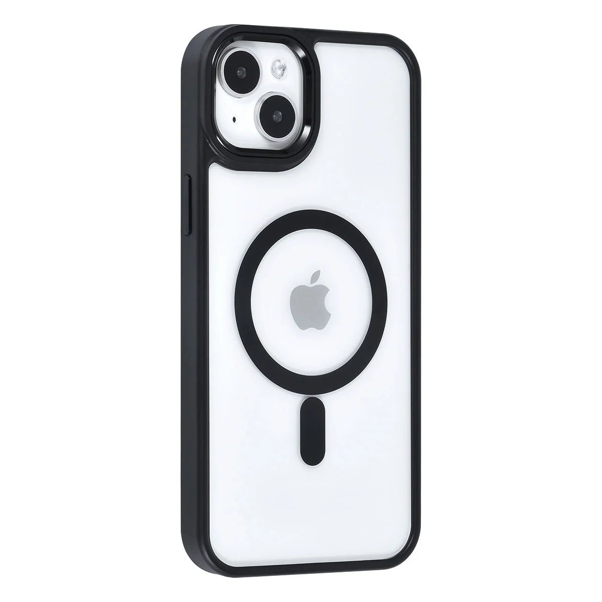 Tuniq iPhone 15 Plus / 14 Plus - MagSafe Σκληρή Θήκη με Πλαίσιο Σιλικόνης - Μαύρη / Διάφανη