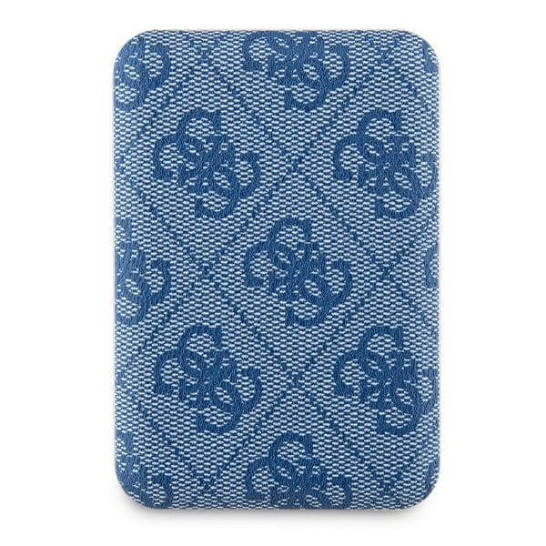 Guess PowerBank 15W - 4G Leather Metal Logo - 5000 mAh - Blue - GUPB5FP4EMGB