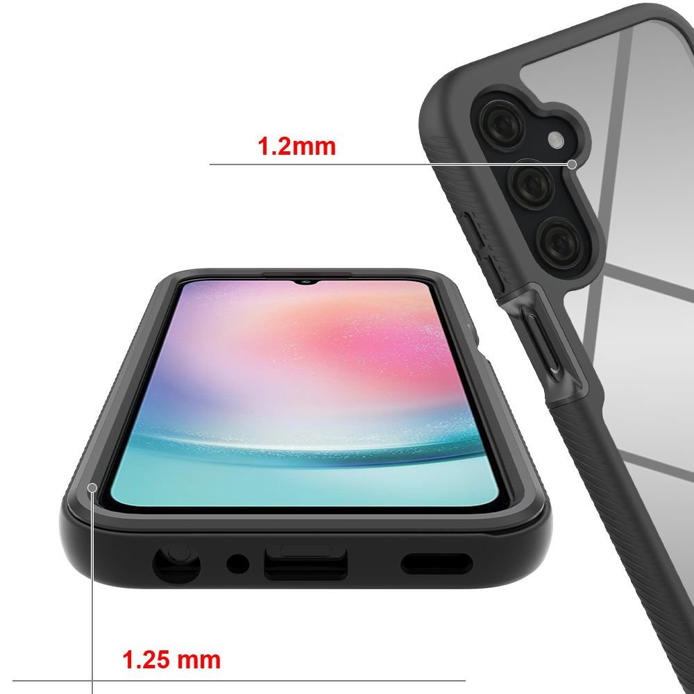 Tech - Protect Samsung Galaxy A25 5G Defense Θήκη 360 Full Body - Black