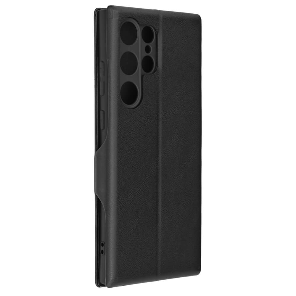 Techsuit Samsung Galaxy S23 Ultra Safe Flip Stand Θήκη Βιβλίο - Black