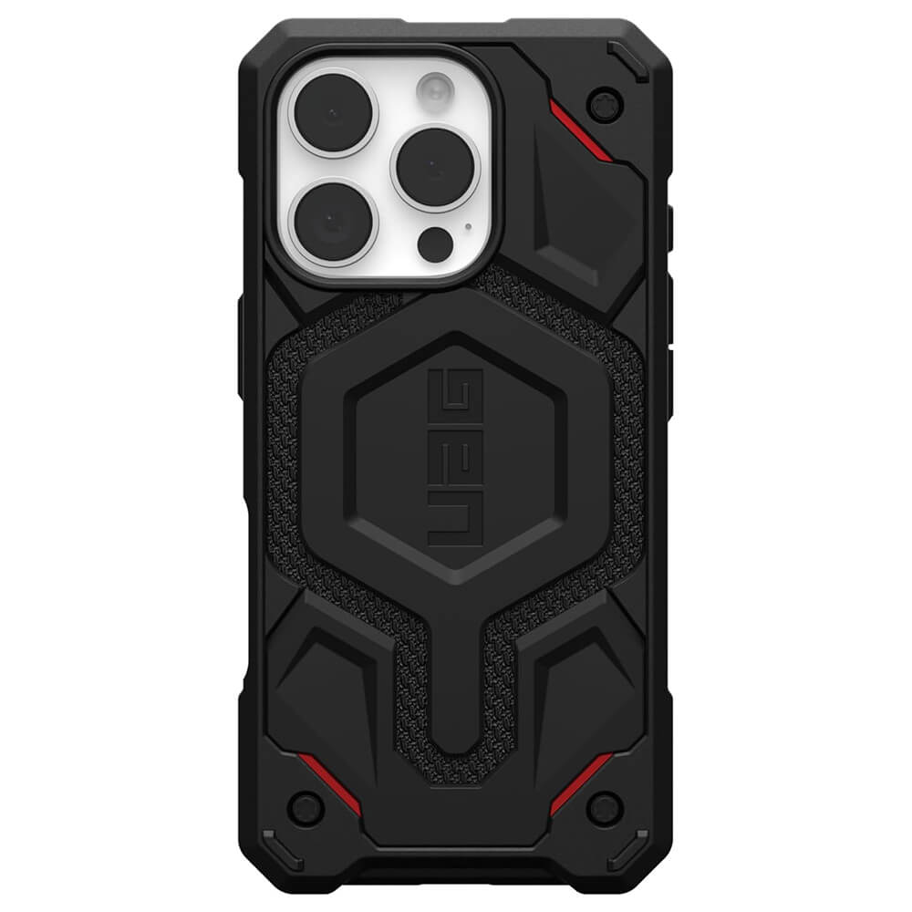 UAG iPhone 16 Pro Monarch Pro Kevlar Series Σκληρή Θήκη με MagSafe - Kevlar Black