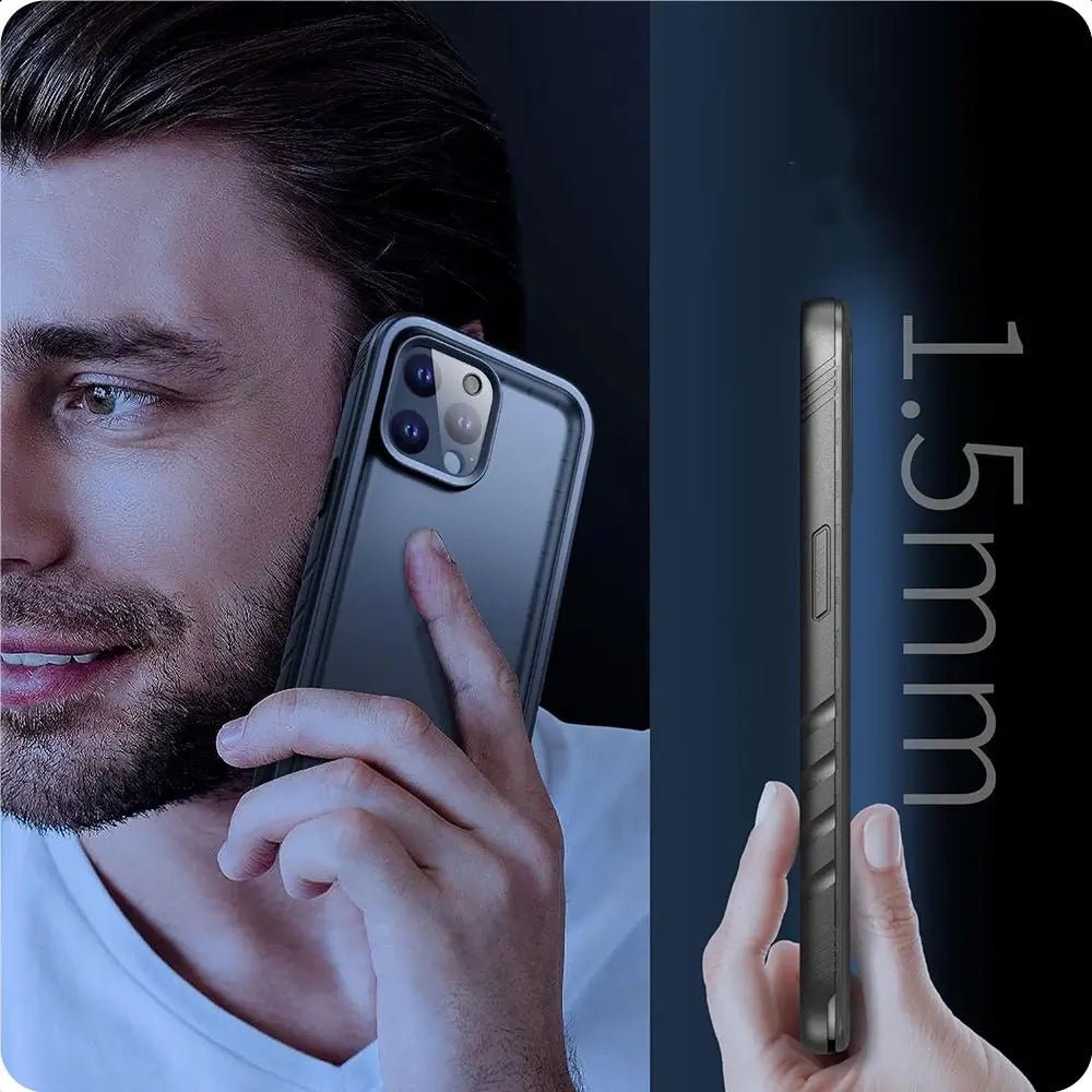 Tech - Protect iPhone 15 Shellbox IP68 Αδιάβροχη Σκληρή Θήκη - Black