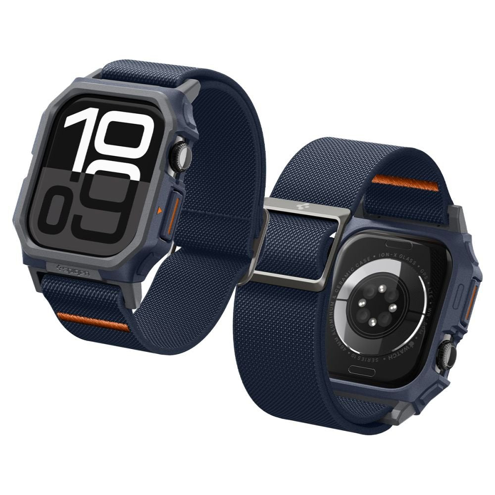 Spigen Λουράκι Apple Watch 10/11 - 46mm με Θήκη Προστασίας Lite Fit Pro - Navy Blue