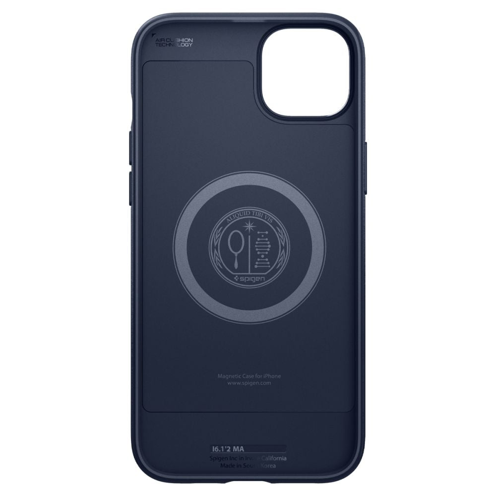 Spigen iPhone 14 Plus / iPhone 15 Plus Mag Armor Σκληρή Θήκη Aramid Fiber με MagSafe - Navy Blue