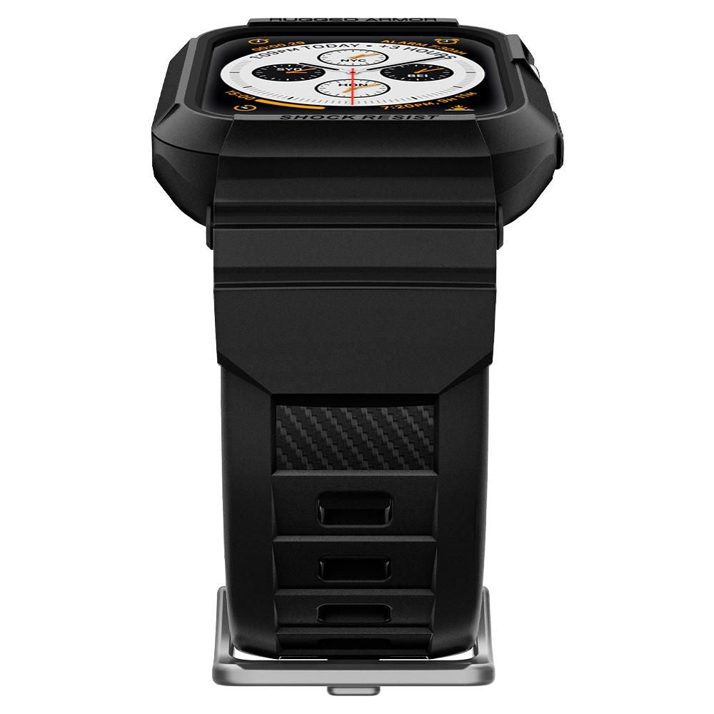 Spigen Λουράκι Apple Watch 4 / 5 / 6 / SE / SE 2 40mm Rugged Armor Pro - Black