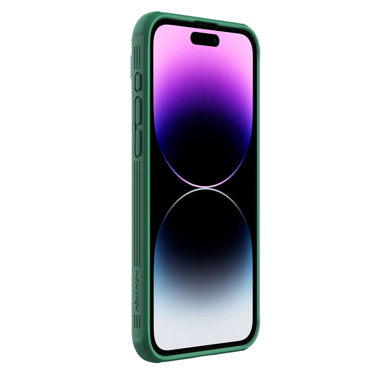 Nillkin iPhone 15 Pro CamShield Pro Magnetic Σκληρή Θήκη με Κάλυμμα για την Κάμερα και MagSafe - Green