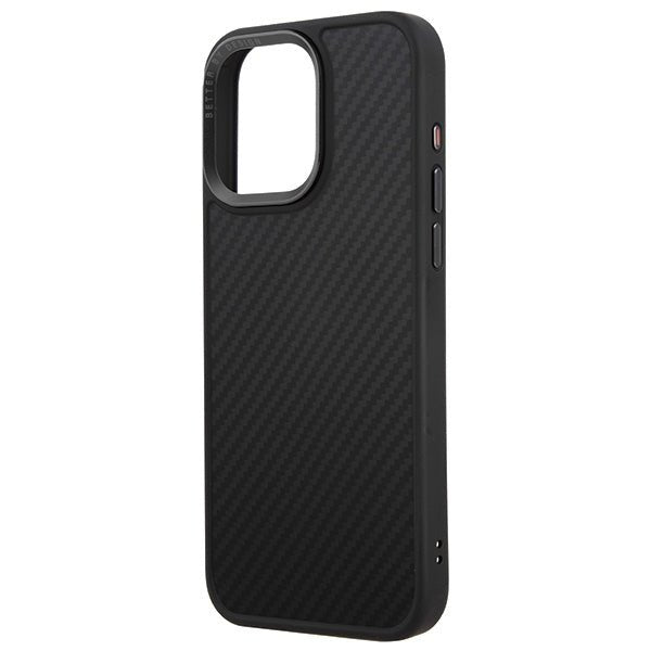 Uniq iPhone 15 Pro Keva MagClick Σκληρή Θήκη με Πλαίσιο Σιλικόνης και MagSafe - Black / Carbon Black