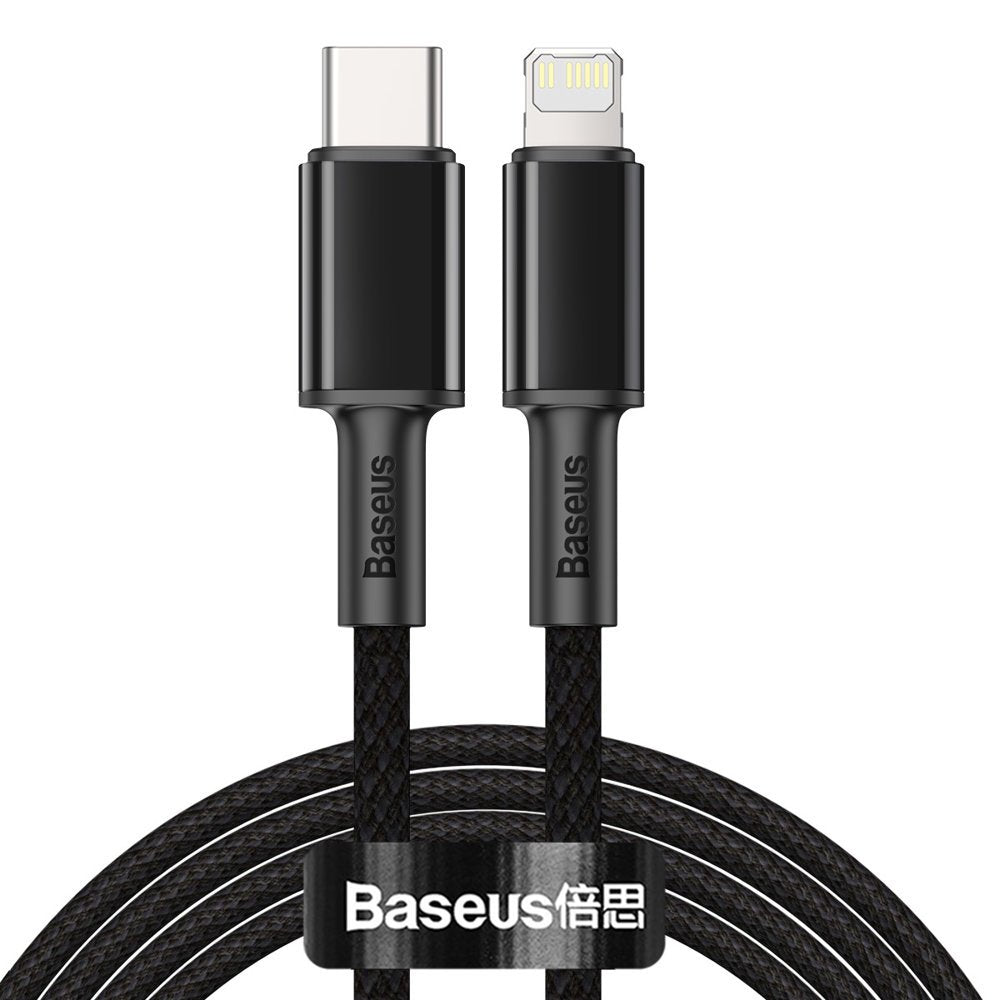 Baseus High Density PD 20W - Καλώδιο Δεδομένων και Φόρτισης Type - C to Lightning 2M - Black - CATLGD - A01