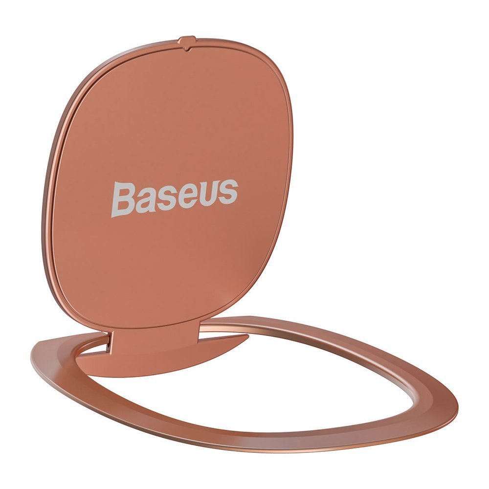 Baseus Invisible Ultra - Thin Ring Holder - Δαχτυλίδι Συγκράτησης Κινητού / Tablet - Βάση Στήριξης - Rose Gold - SUYB - 0R