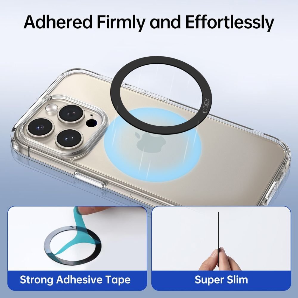 Tech - Protect MMP - 110 Magnetic Δακτύλιος MagSafe - 2 Τεμάχια - Black / Black