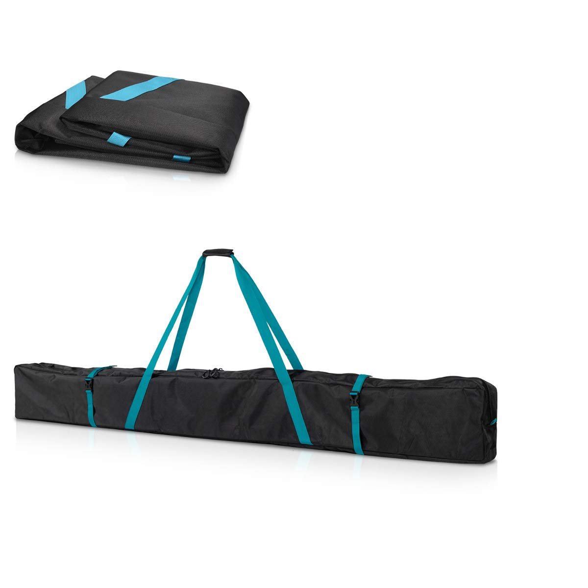 Navaris Ski Bag for Men and Women - Τσάντα για Σκι - Black / Blue - 45537.01.78