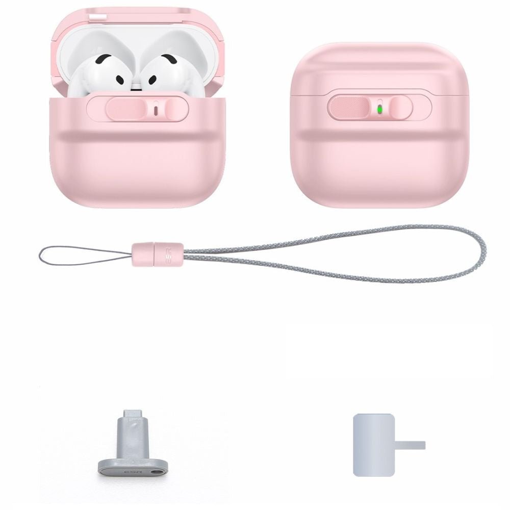 ESR AirPods 4 Θήκη από Σκληρό Πλαστικό με MagSafe - Pulse Halolock - Pink