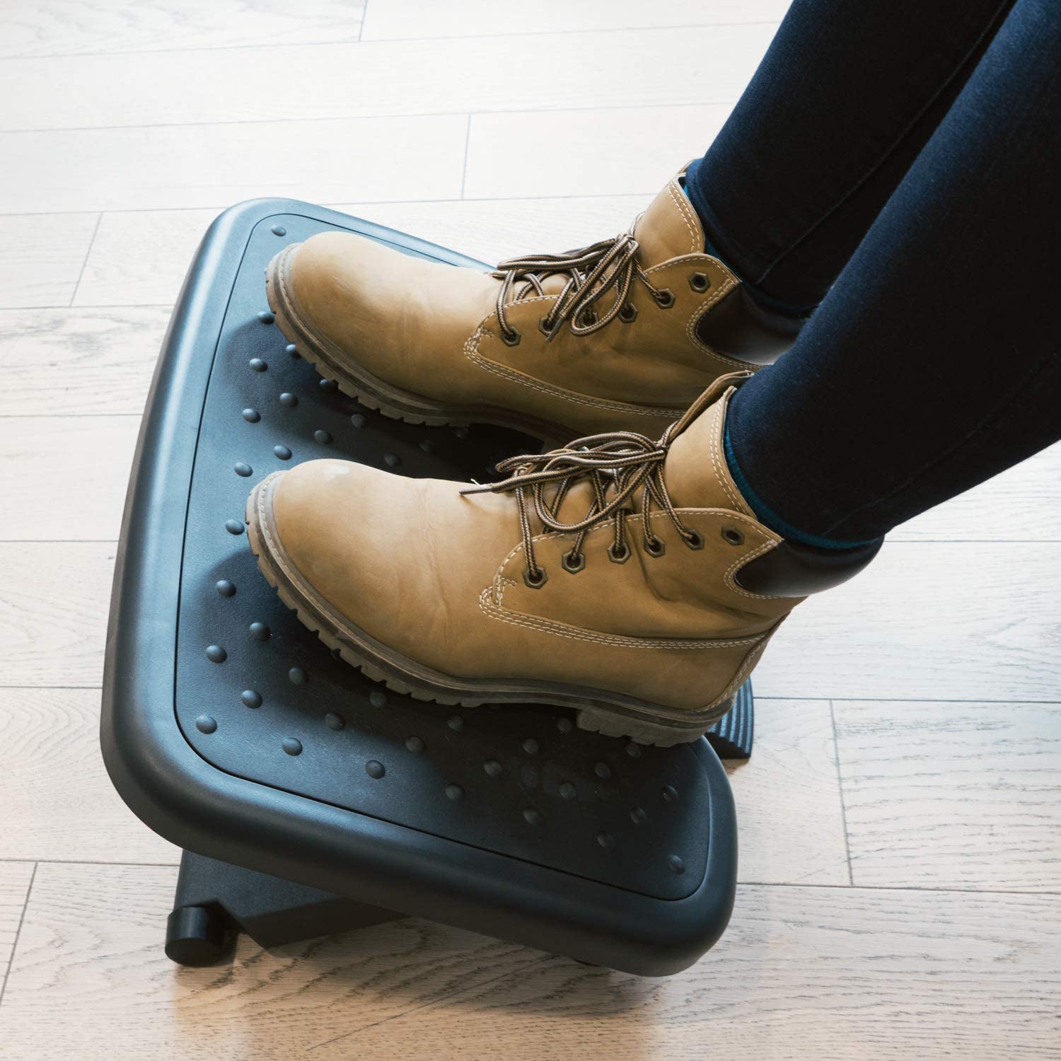 Navaris Ρυθμιζόμενο Υποπόδιο Γραφείου / Gaming - Ρυθμιζόμενο Ύψος 0 - 25 ° - Black - 43040.01