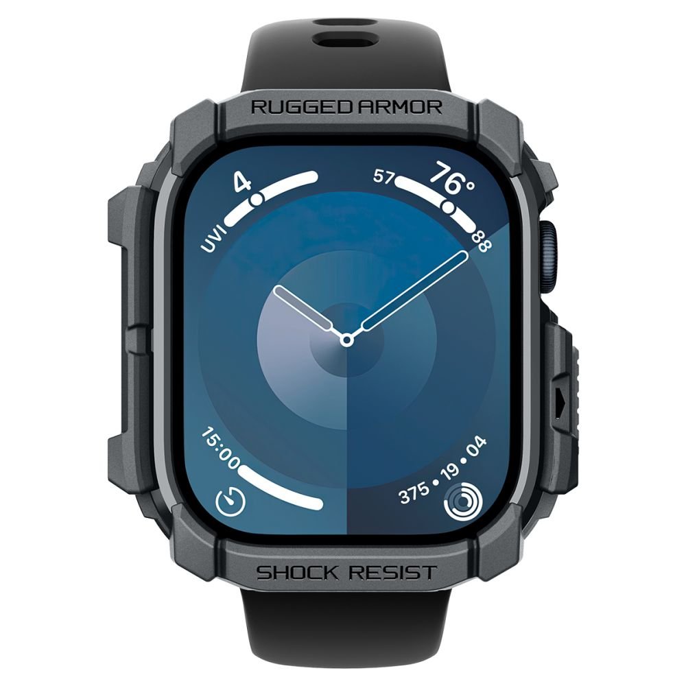 Spigen Θήκη Apple Watch 10/11 - 46mm Rugged Armor - Dark Grey